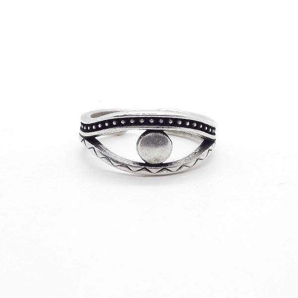 Auge Silber Ring - Ayoun Ringe KOOMPLIMENTS