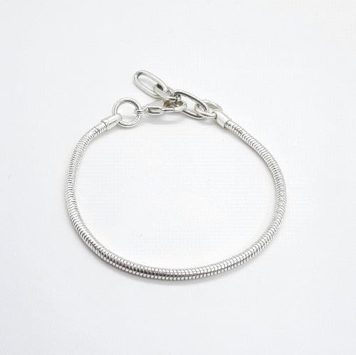 Basic Armband im Schlangendesign Silber Armband KOOMPLIMENTS