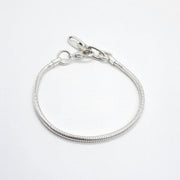 Basic Armband im Schlangendesign Silber Armband KOOMPLIMENTS