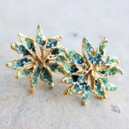 Besondere Ohrstecker in Blumenform - Flora Ohrstecker KOOMPLIMENTS