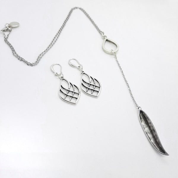 Boho Damen Silber Tropfenohrringe Ohrringe KOOMPLIMENTS