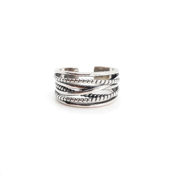 Boho Ring Silber - Love Story Ringe KOOMPLIMENTS