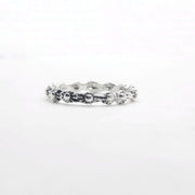 Boho Silberring mit Blumen - Flowers Ringe KOOMPLIMENTS