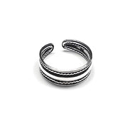 Boho Stapelring aus Silber Ringe KOOMPLIMENTS