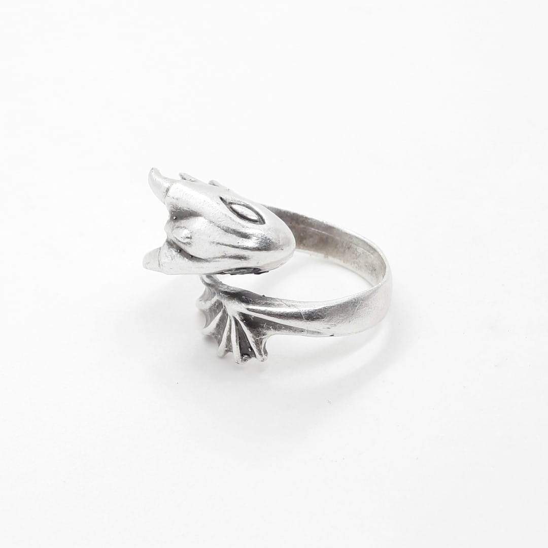 Breiter Ring mit Drachen - Drákon Ringe KOOMPLIMENTS