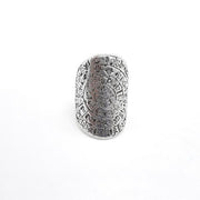 Breiter Ring Silber - Phaistos Ringe KOOMPLIMENTS