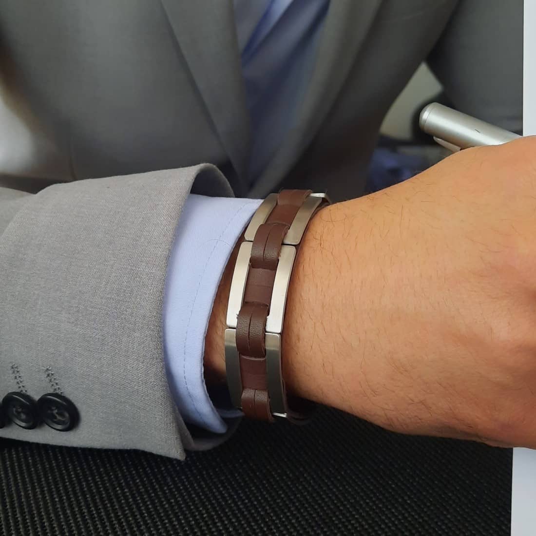 Breites Armband für Herren - Free Armband Herren KOOMPLIMENTS