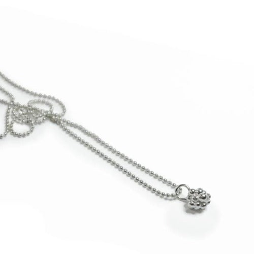 Originelle Damen-Halskette aus recyceltem Silber KOOMPLIMENTS