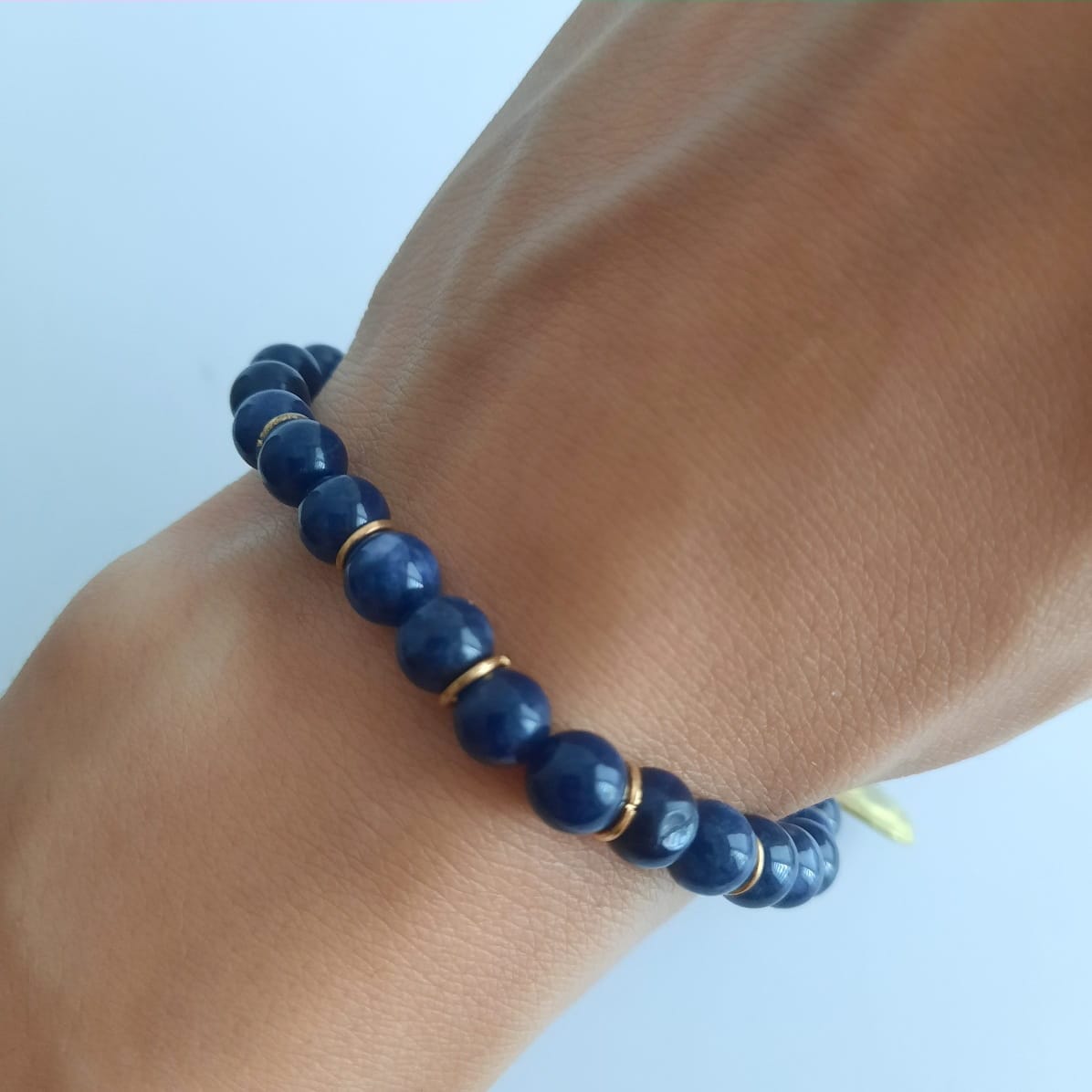Buntes Perlen Armband - SODALITE Armband KOOMPLIMENTS