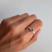 Chalcedon Ring Silber aus Indien Ringe KOOMPLIMENTS