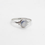 Chalcedon Ring Silber aus Indien Ringe KOOMPLIMENTS