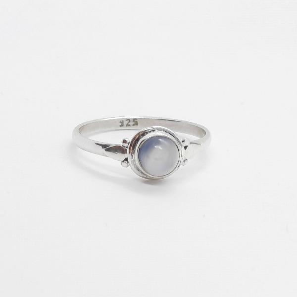 Chalcedon Ring Silber aus Indien Ringe KOOMPLIMENTS