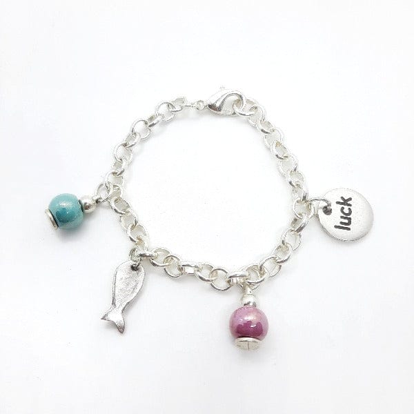 Charm-Armband aus Keramik - Glück Armband KOOMPLIMENTS