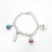 Charm-Armband aus Keramik - Glück Armband KOOMPLIMENTS
