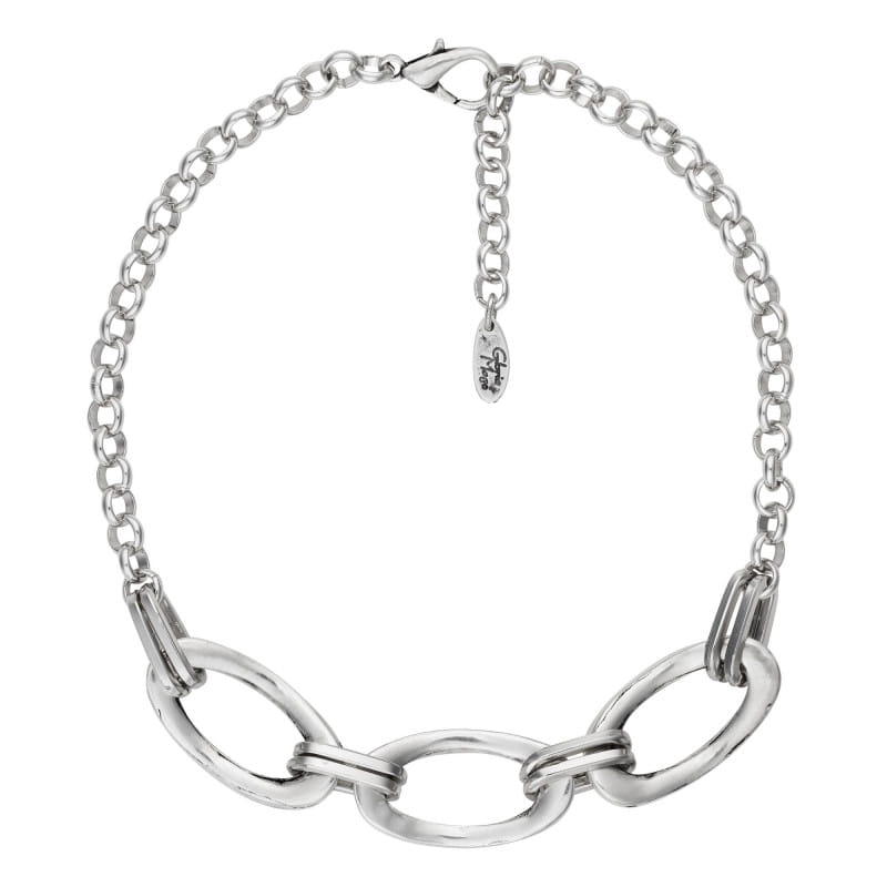 Choker-Halskette mit großen Gliedern Halsketten KOOMPLIMENTS 