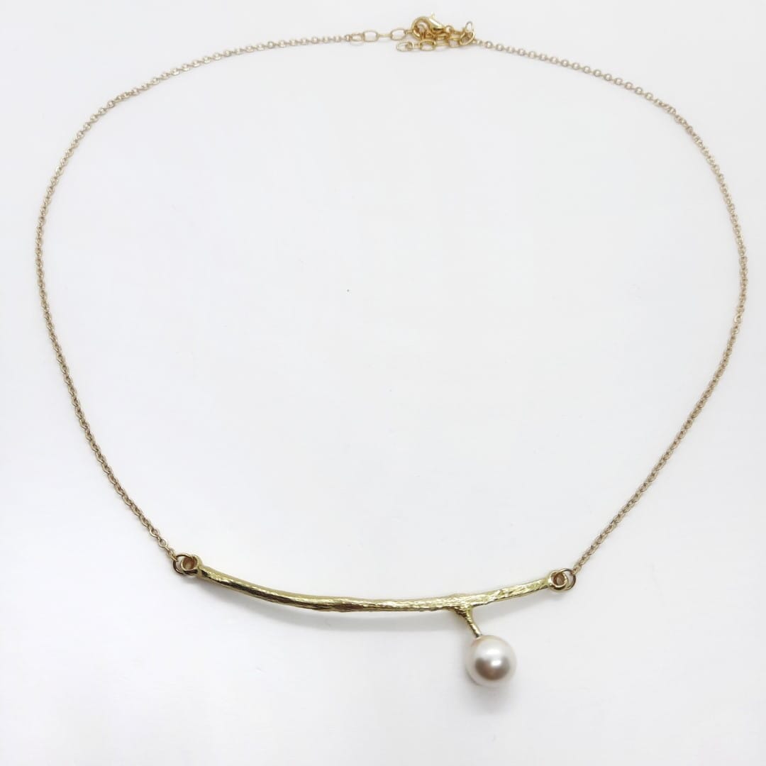 Choker mit Perle - Long Tale Halsketten KOOMPLIMENTS