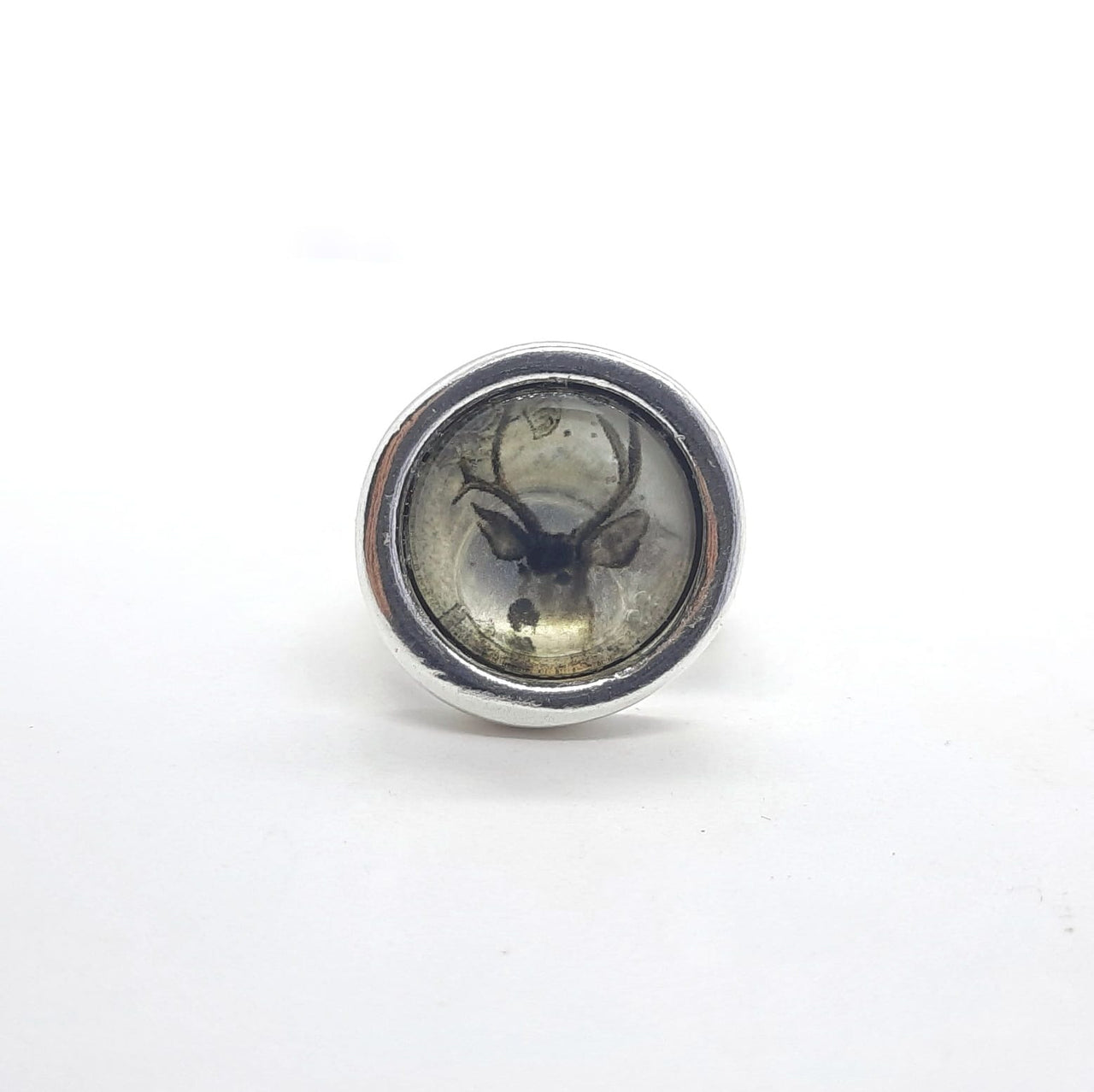 Cocktail Ring mit Hirsch-Design Ringe KOOMPLIMENTS
