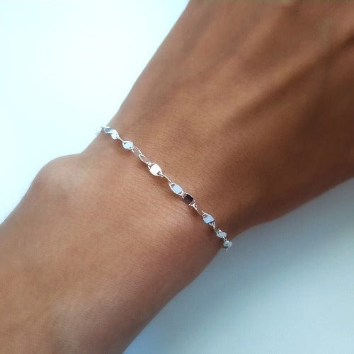 Damen Armband aus Silber Augen Form- Dreams Armband KOOMPLIMENTS