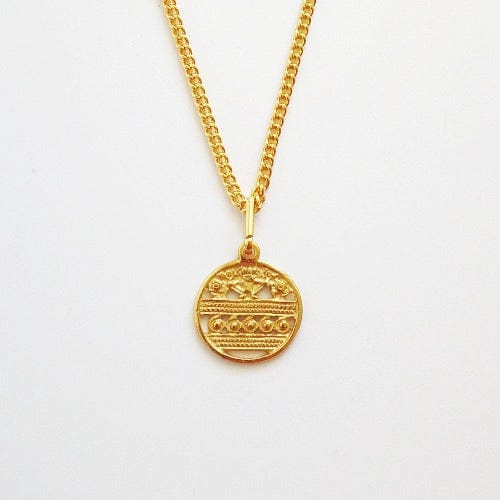 Women's necklace pendant - Sinú medallion necklaces KOOMPLIMENTS