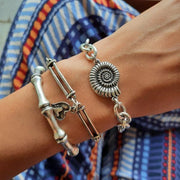 Damen Muschelarmband - Nautilus Armband KOOMPLIMENTS