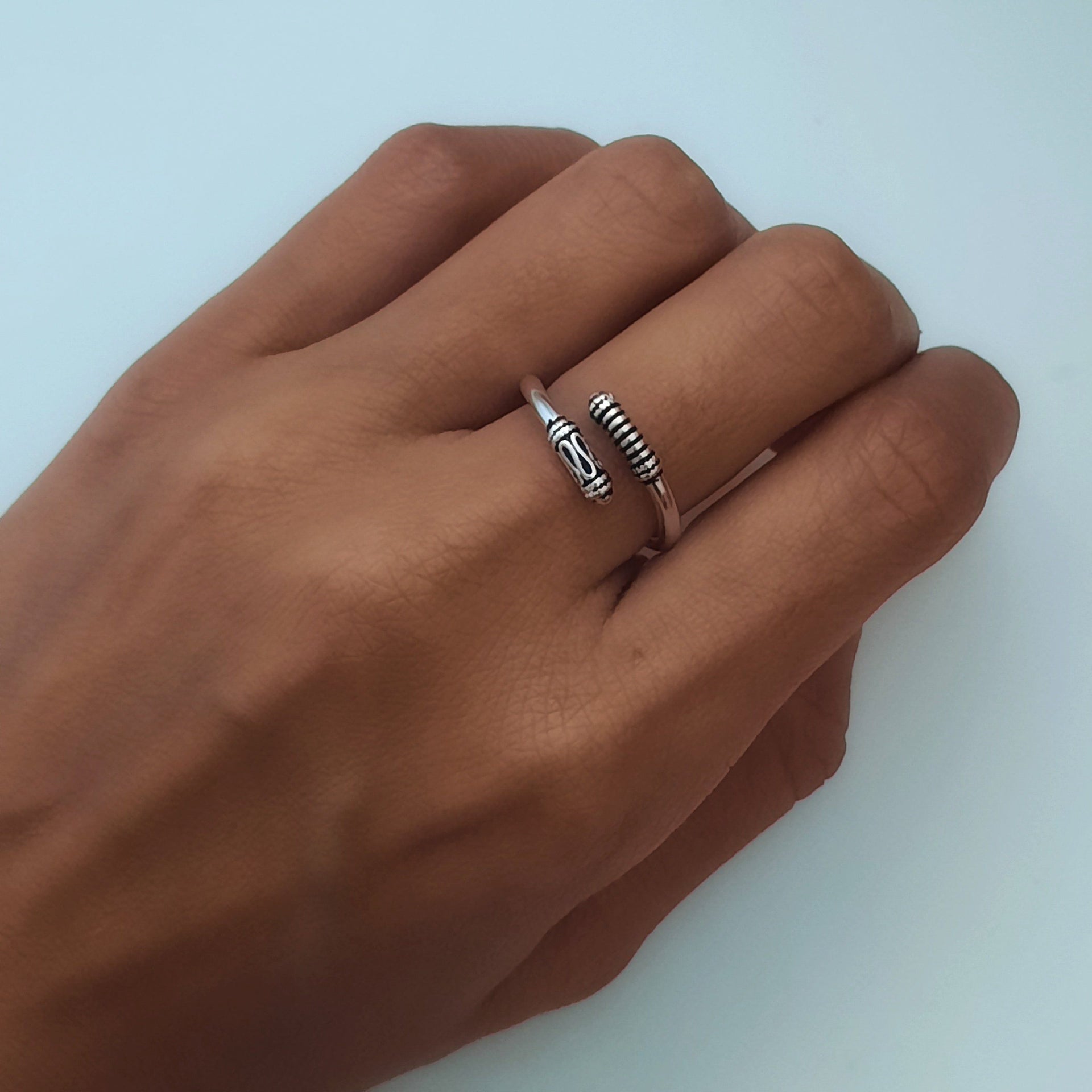 Damen Ring aus Silber Vintage Style Ringe KOOMPLIMENTS