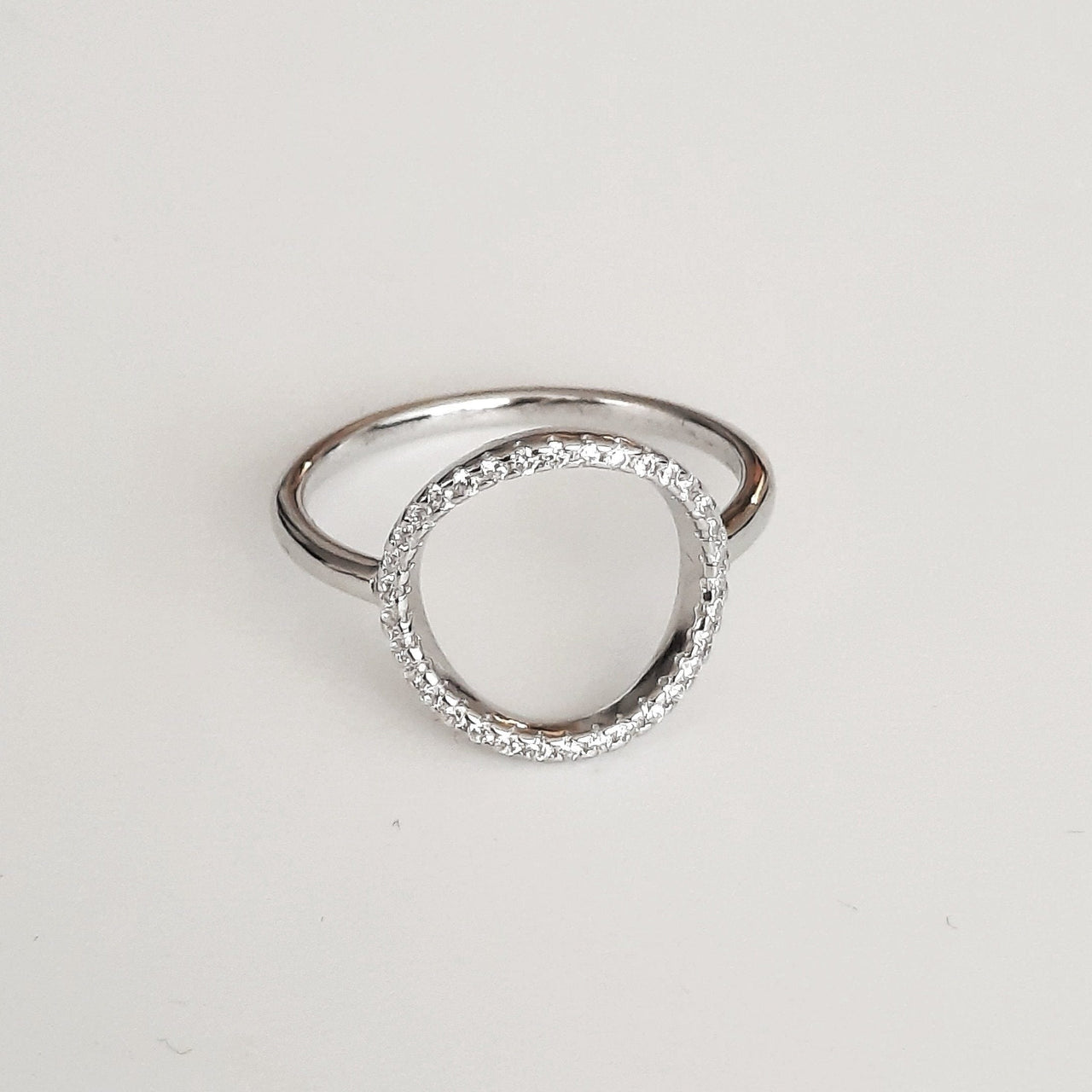 Damen Ring aus Sterlingsilber mit Zirkonien - Queen Ringe KOOMPLIMENTS