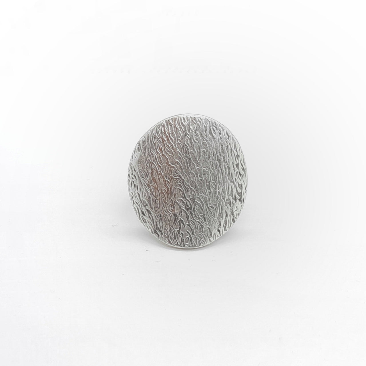 Damen Ring Matt Silber - Greca Ringe KOOMPLIMENTS