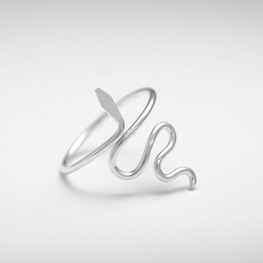 Damen Ring Silber - Kobra Ringe KOOMPLIMENTS