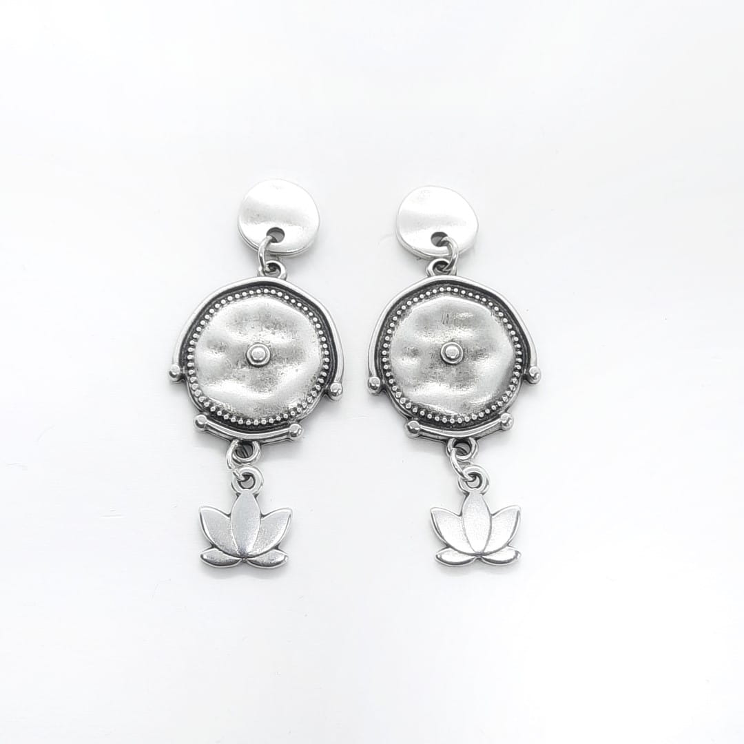 Damen Silber Ohrringe - Dreamcatcher Ohrringe KOOMPLIMENTS