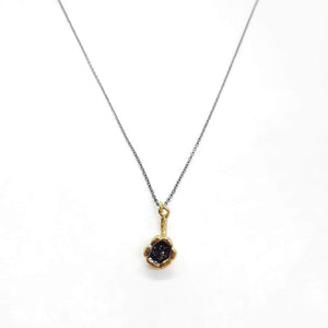 Women's necklace with lily pendant - Lily of the valley