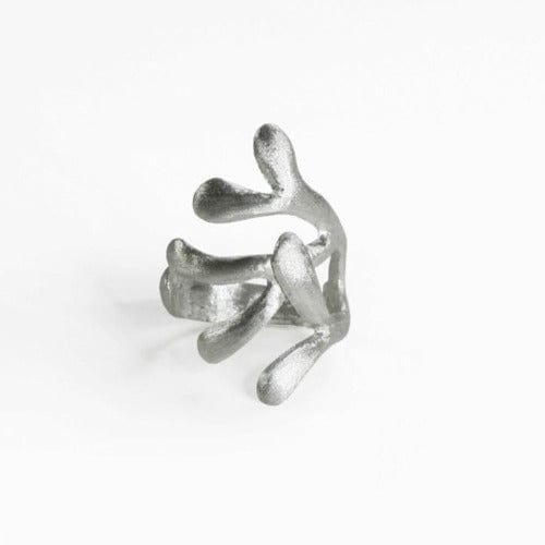 Ring de diseño de plata - Océane