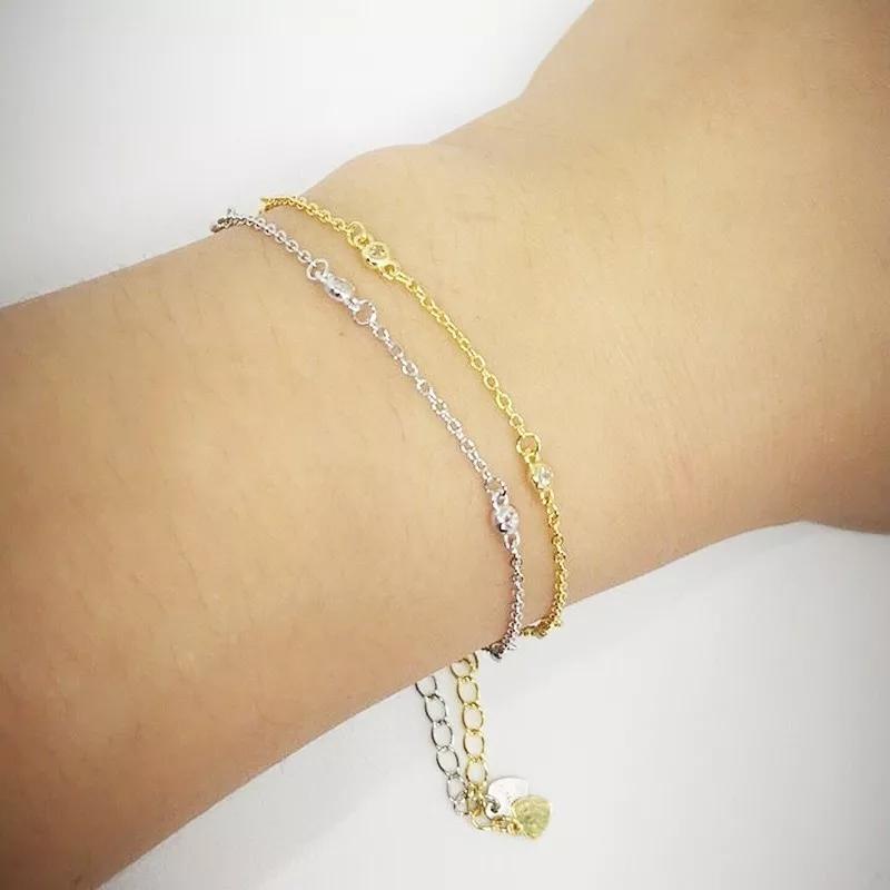 Dünnes Armband mit Zirkonen - SOUL Armband KOOMPLIMENTS
