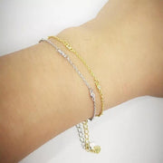 Dünnes Armband mit Zirkonen - SOUL Armband KOOMPLIMENTS