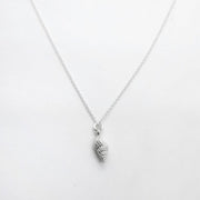 Echte Muschelkette aus Sterlingsilber - TRITON Halsketten KOOMPLIMENTS