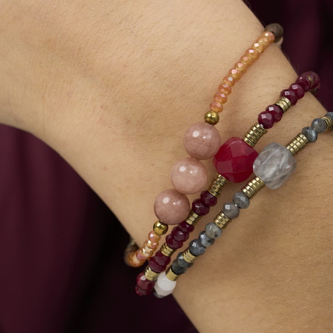 Elastische Perlenarmbänder - PERLAS Armband KOOMPLIMENTS