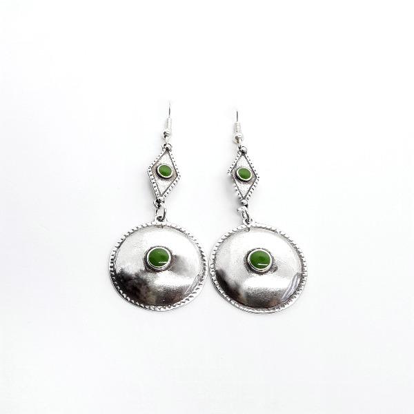 Ethnische Runde Boho Ohrringe - OLIVE Ohrringe KOOMPLIMENTS