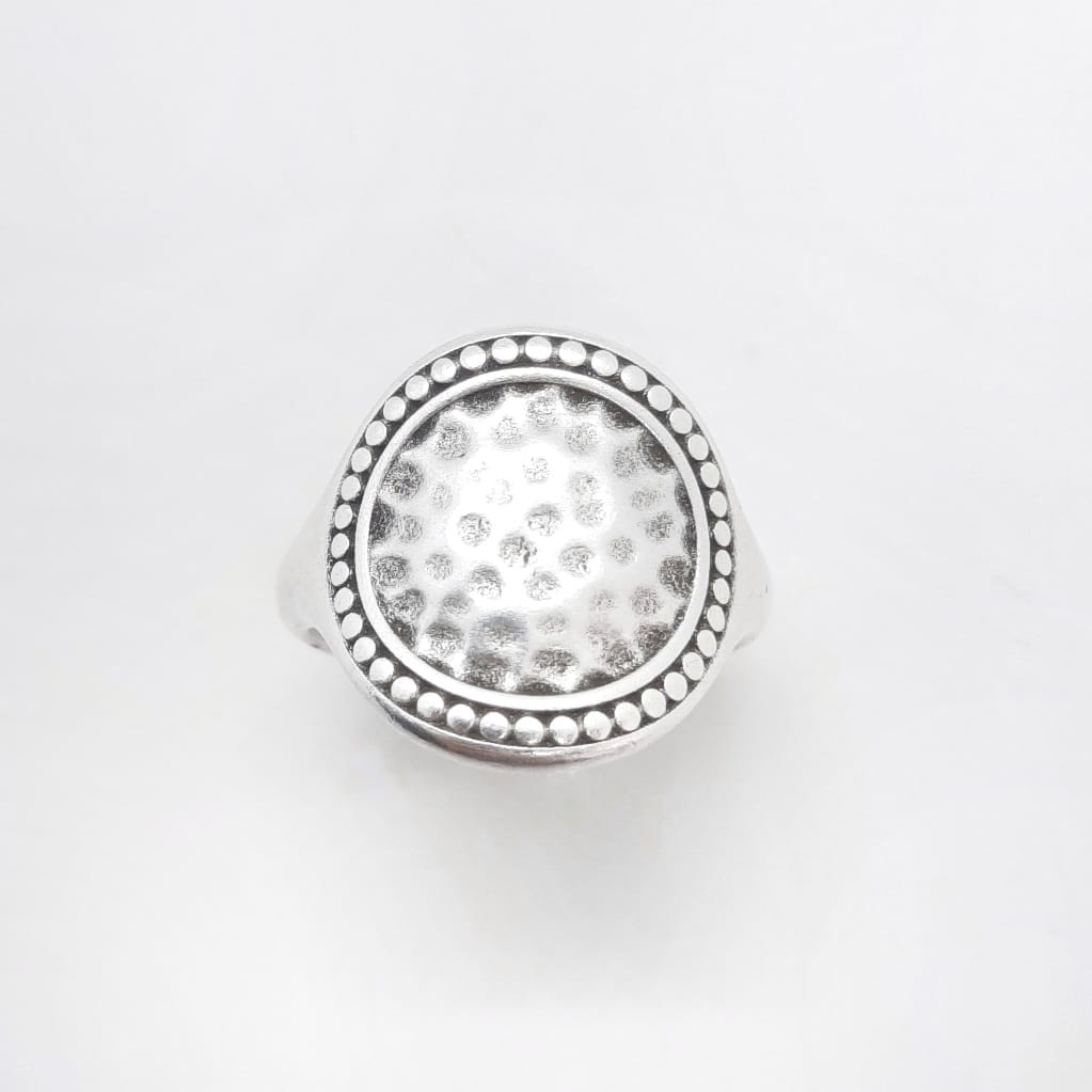 Ethnischer runder Siegelring Ringe KOOMPLIMENTS