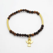 Ethnisches Armband mit Edelsteinen - Präkolumbianische Kulturen Armband KOOMPLIMENTS