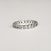 Ewigkeitsring mit runden Zirkonien Ringe KOOMPLIMENTS