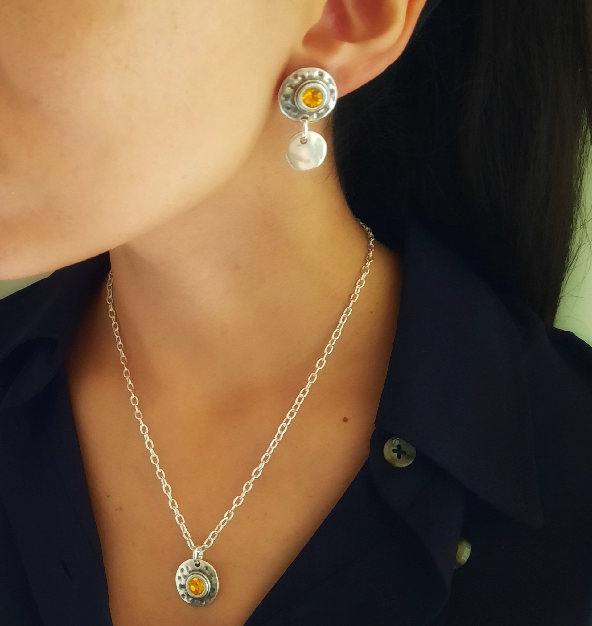 Exquisite Swarovski Kristall Halskette - Bella Halsketten KOOMPLIMENTS