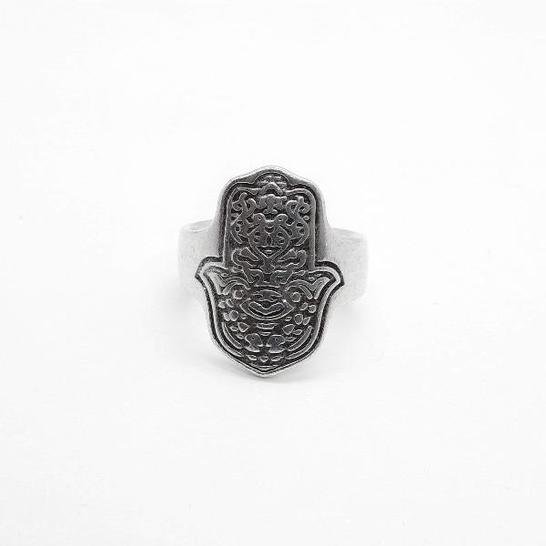 Fatima Hand Silber Ring - Fatima Ringe KOOMPLIMENTS