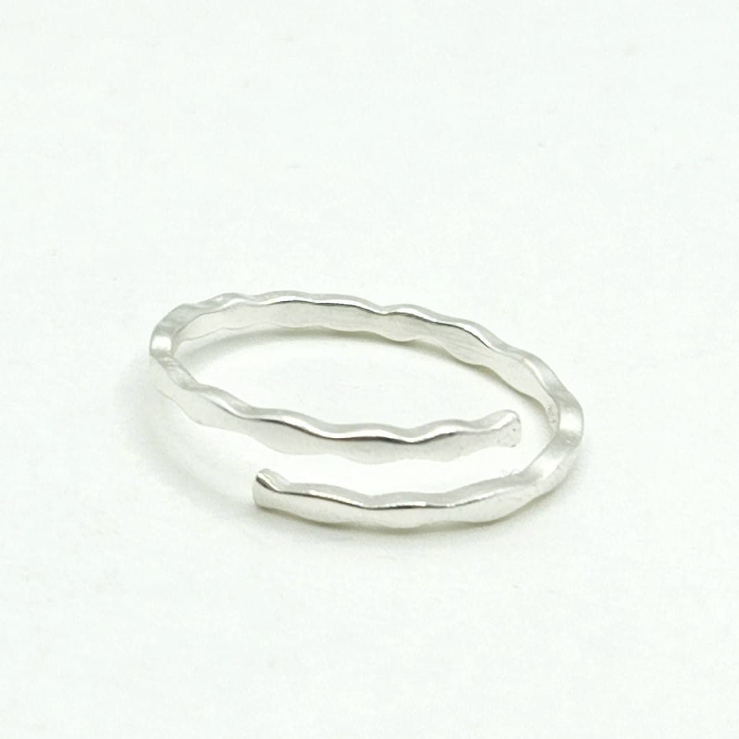 Feine offener Silberring Ringe KOOMPLIMENTS