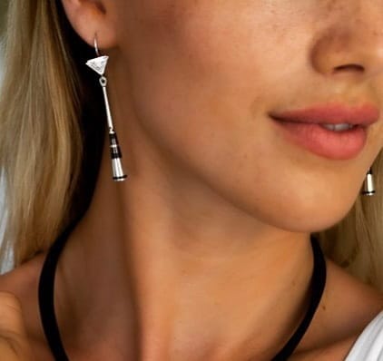 Feine Tuareg Silber Ohrringe - Taba Ohrringe KOOMPLIMENTS