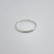 Feiner Ring aus 925 Sterlingsilber mit Zirkonien Ringe KOOMPLIMENTS