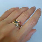 Feiner Ring Zirkonia - VIJAY Ringe KOOMPLIMENTS