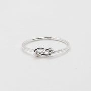 Feiner Silber Ring - Schlaufe Ringe KOOMPLIMENTS