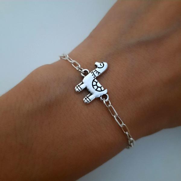 Feines Armband aus Silber - Lama Glama Armband KOOMPLIMENTS