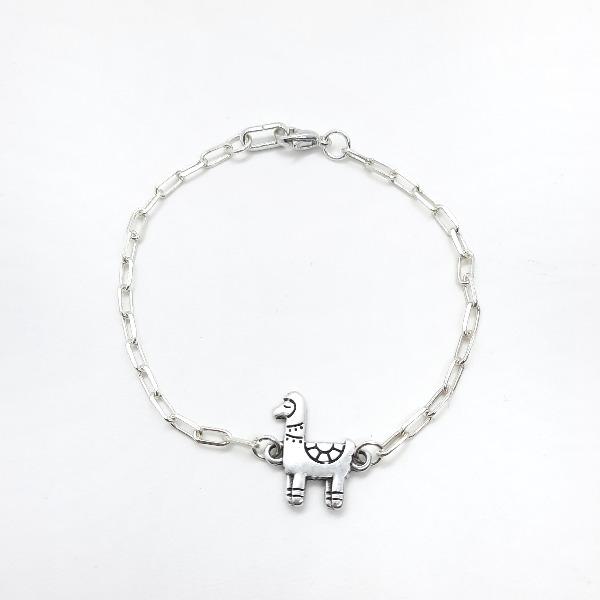 Feines Armband aus Silber - Lama Glama Armband KOOMPLIMENTS