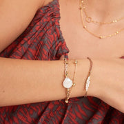 Feines Armband mit Kugeln - Gold Armband KOOMPLIMENTS