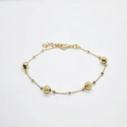 Feines Armband mit Kugeln - Gold Armband KOOMPLIMENTS